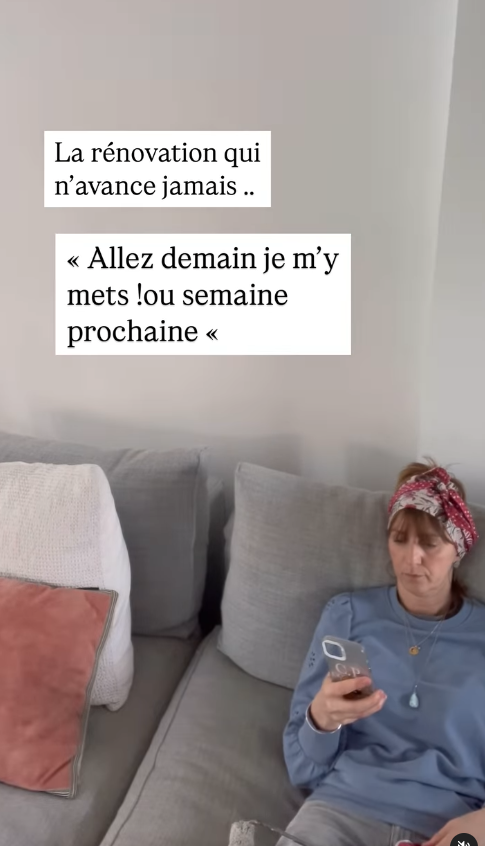 Travaux déco: procrastination ou vrai galère ?