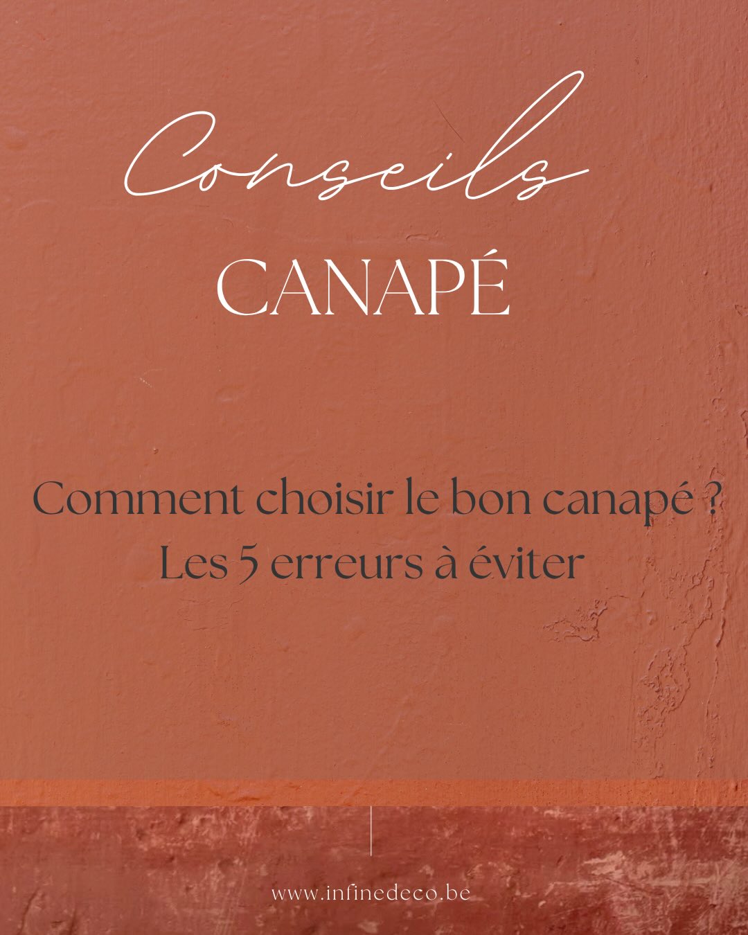 Choisir un canapé ?